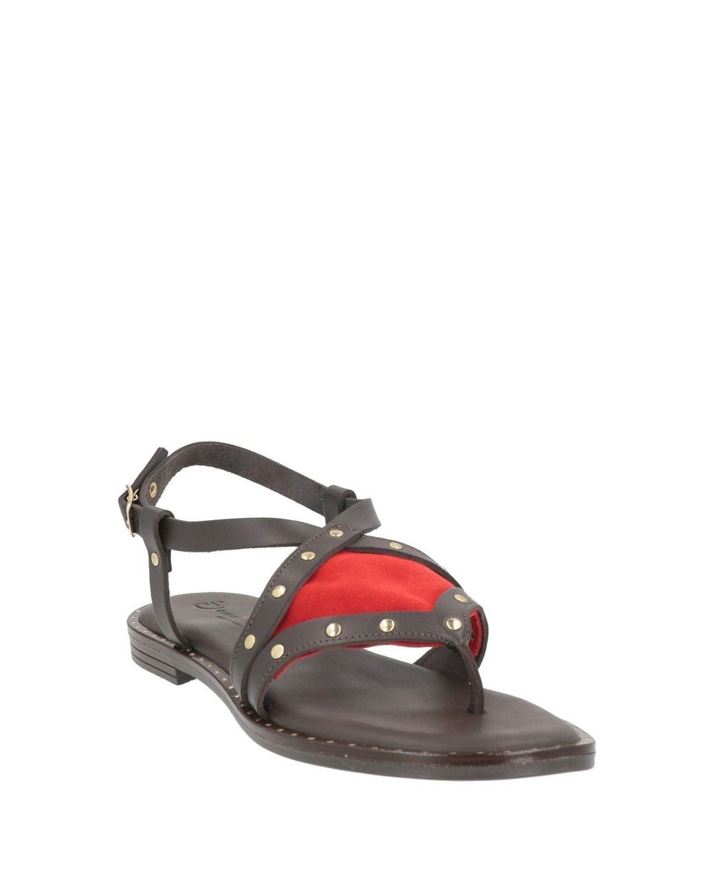 Divine Follie Brown Thong Sandal