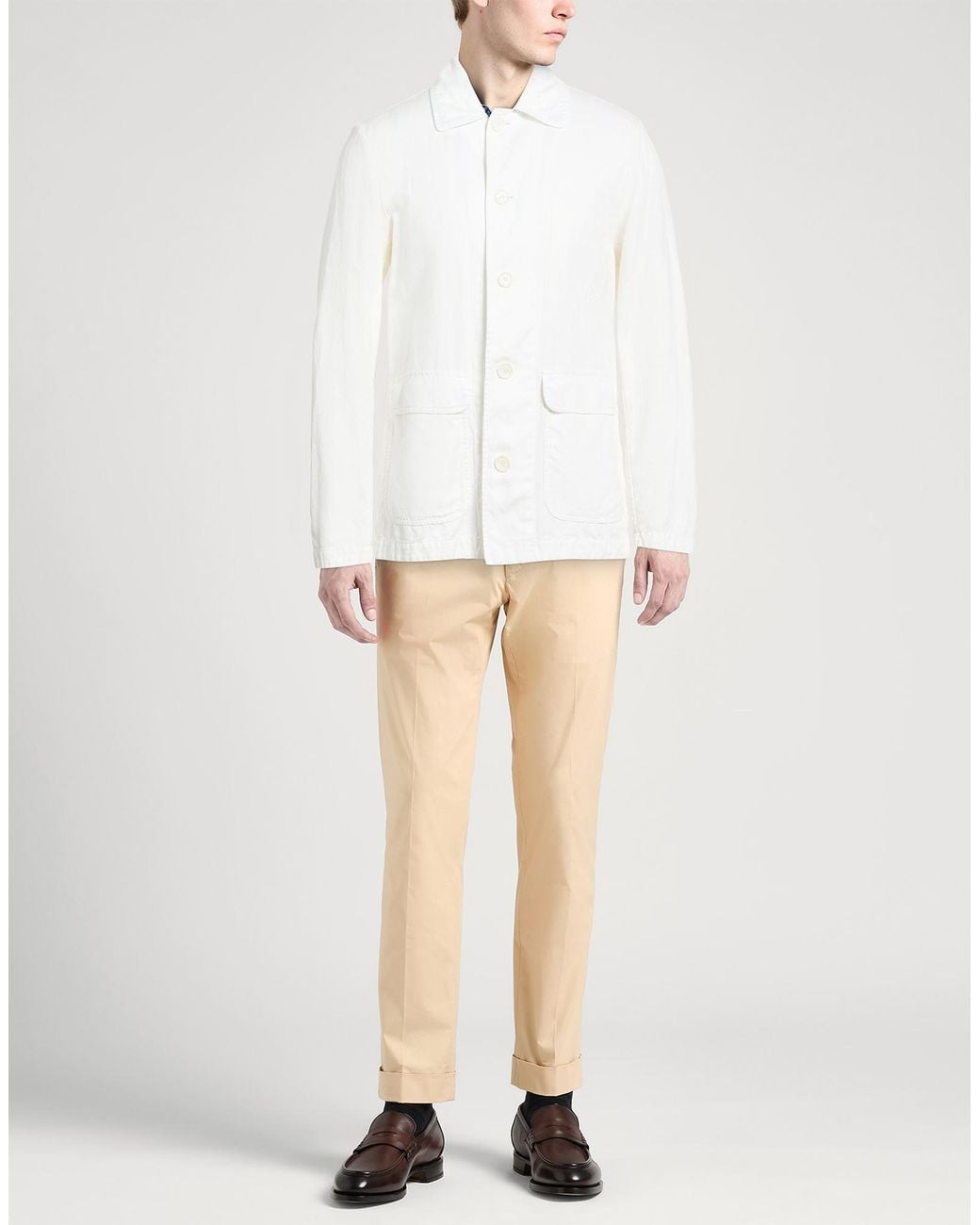 Aspesi White Jackets for men