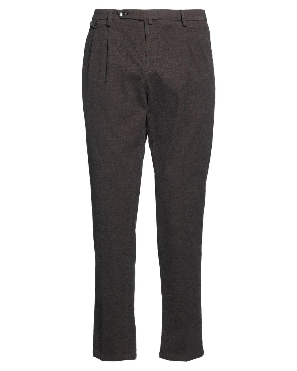 Briglia 1949 Gray Pants Cotton, Polyester, Viscose, Elastane for men
