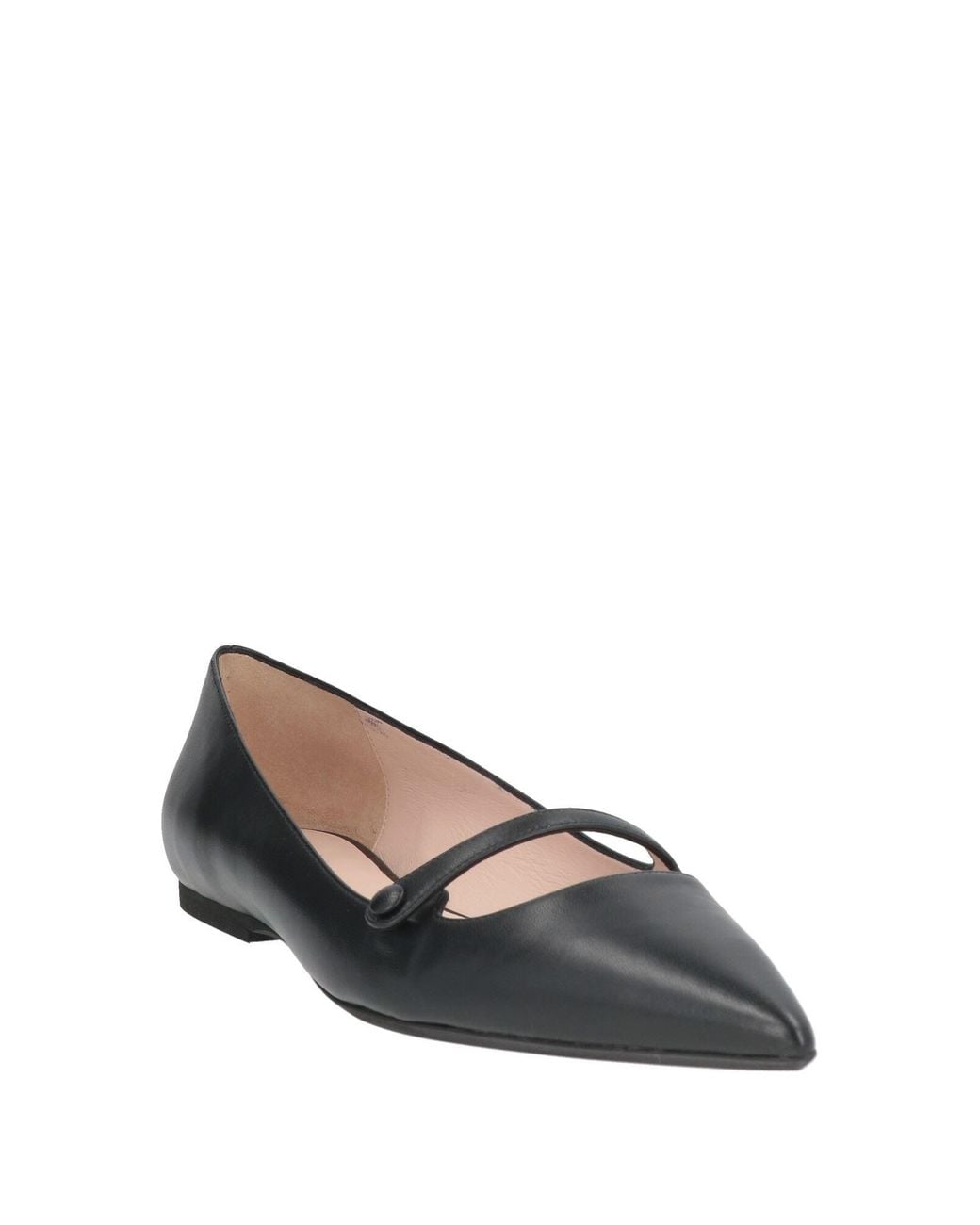 N°21 Gray Ballet Flats Leather