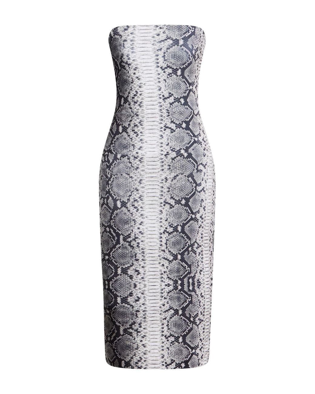 Norma Kamali Gray Midi Dresses