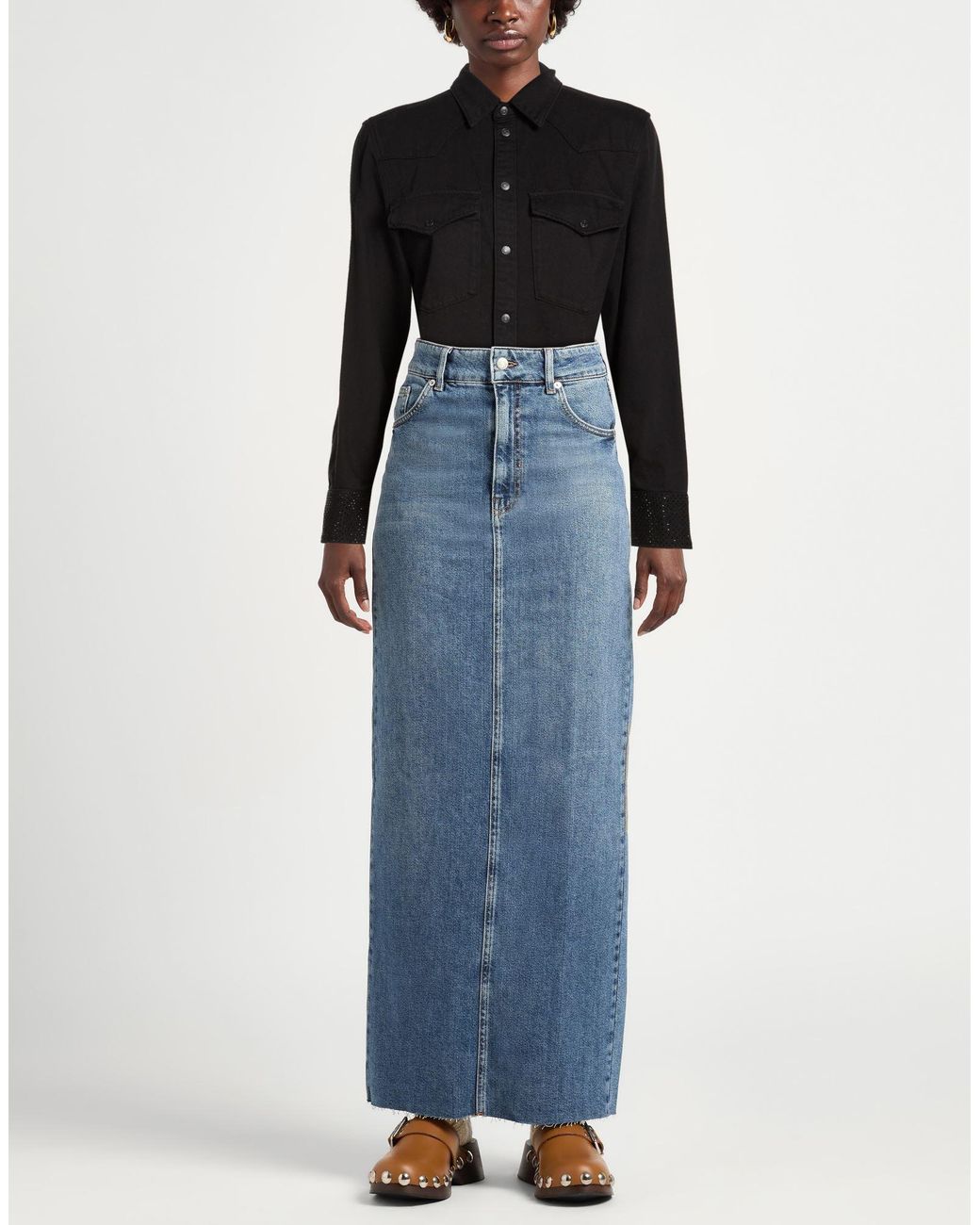 Zadig & Voltaire Black Denim Shirts