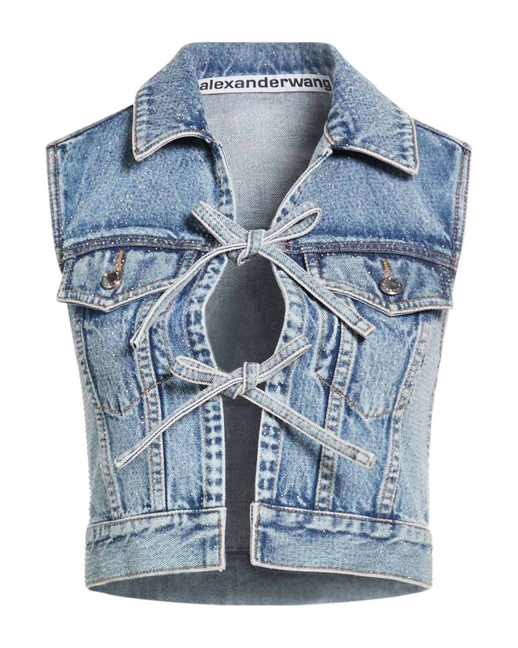 Alexander Wang Blue Denim Outerwear