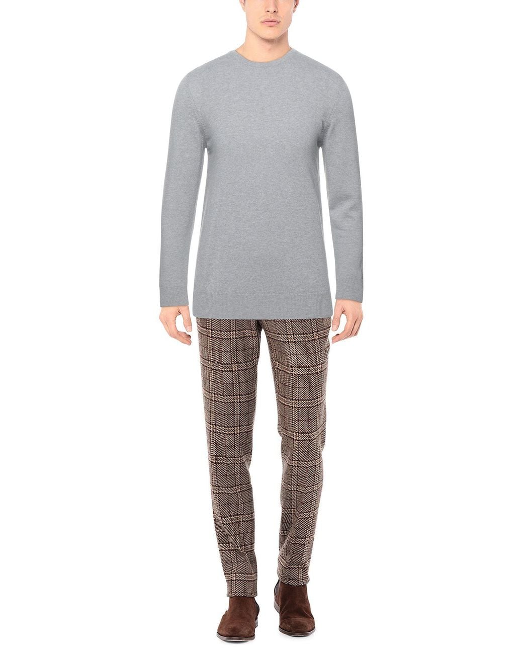 Pullover di Gran Sasso in Gray da Uomo