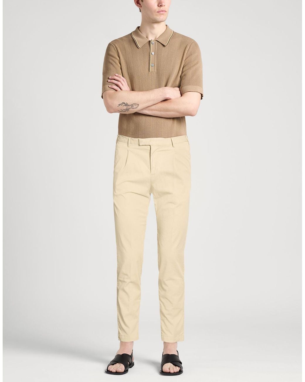 PT Torino Natural Trouser for men