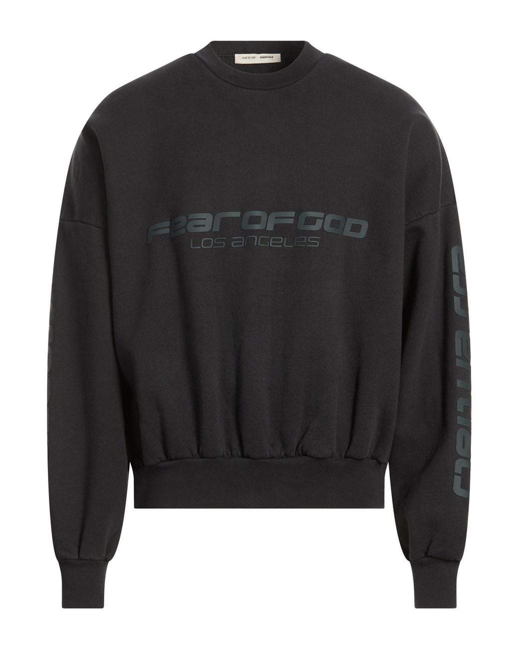 Fear Of God Black Sweatshirt Cotton for men