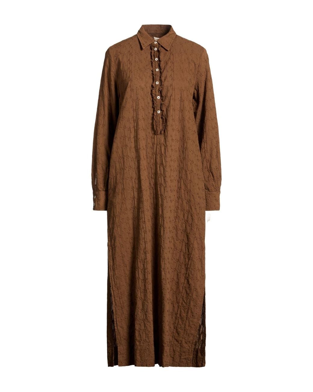 Massimo Alba Brown Maxi Dress