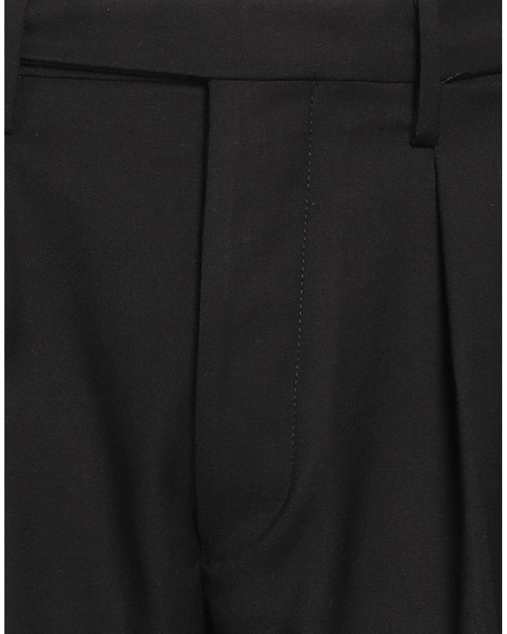 MICHELE CARBONE Black Trouser for men
