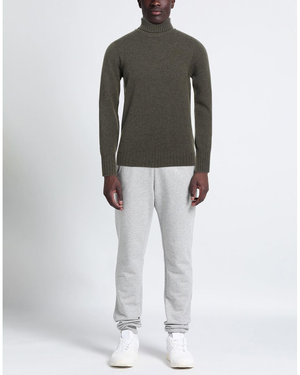 Drumohr Green Turtleneck for men