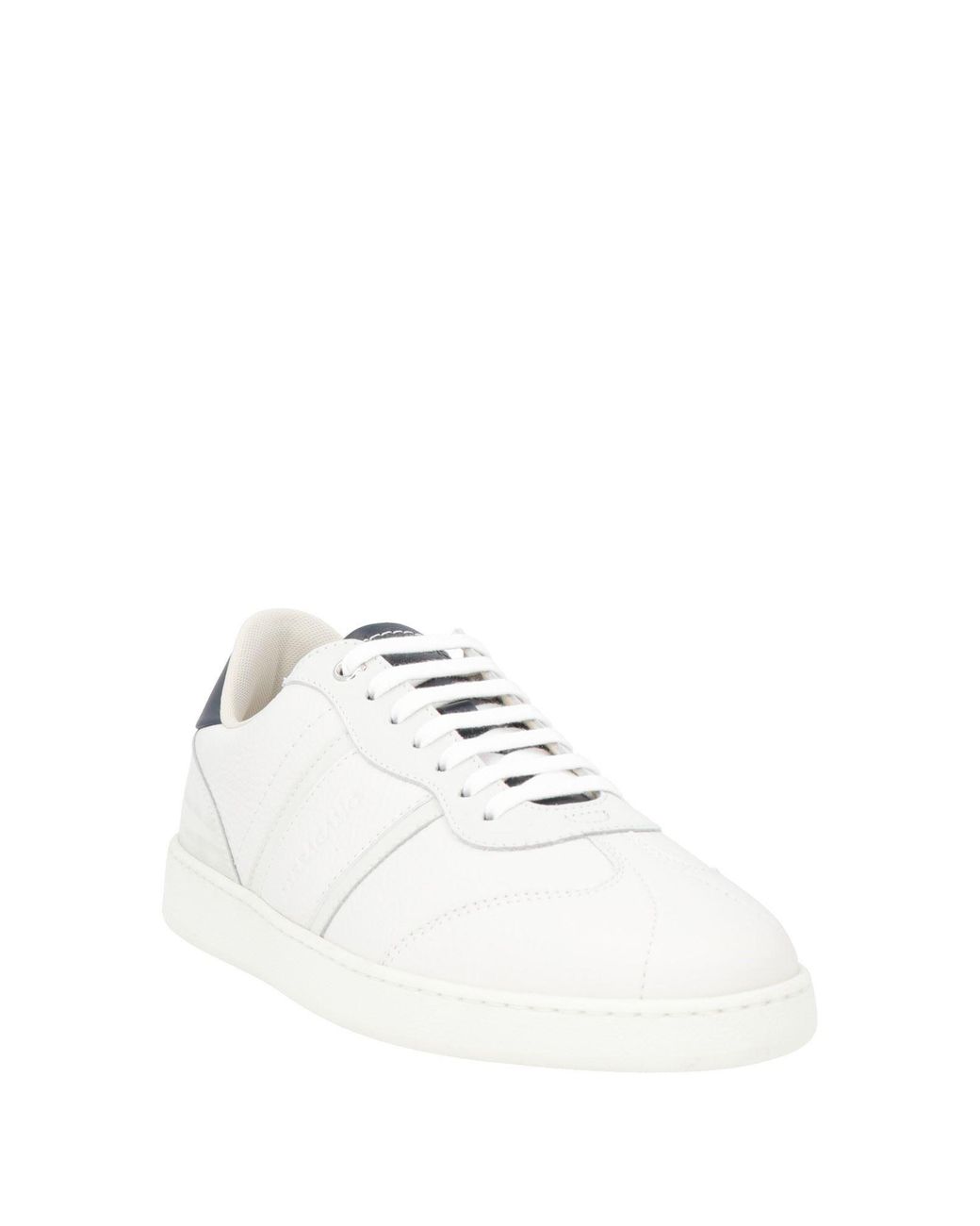 Ferragamo White Sneakers Leather
