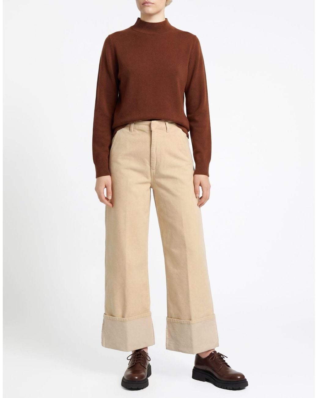 Ottod'Ame Natural Pants Cotton, Elastane