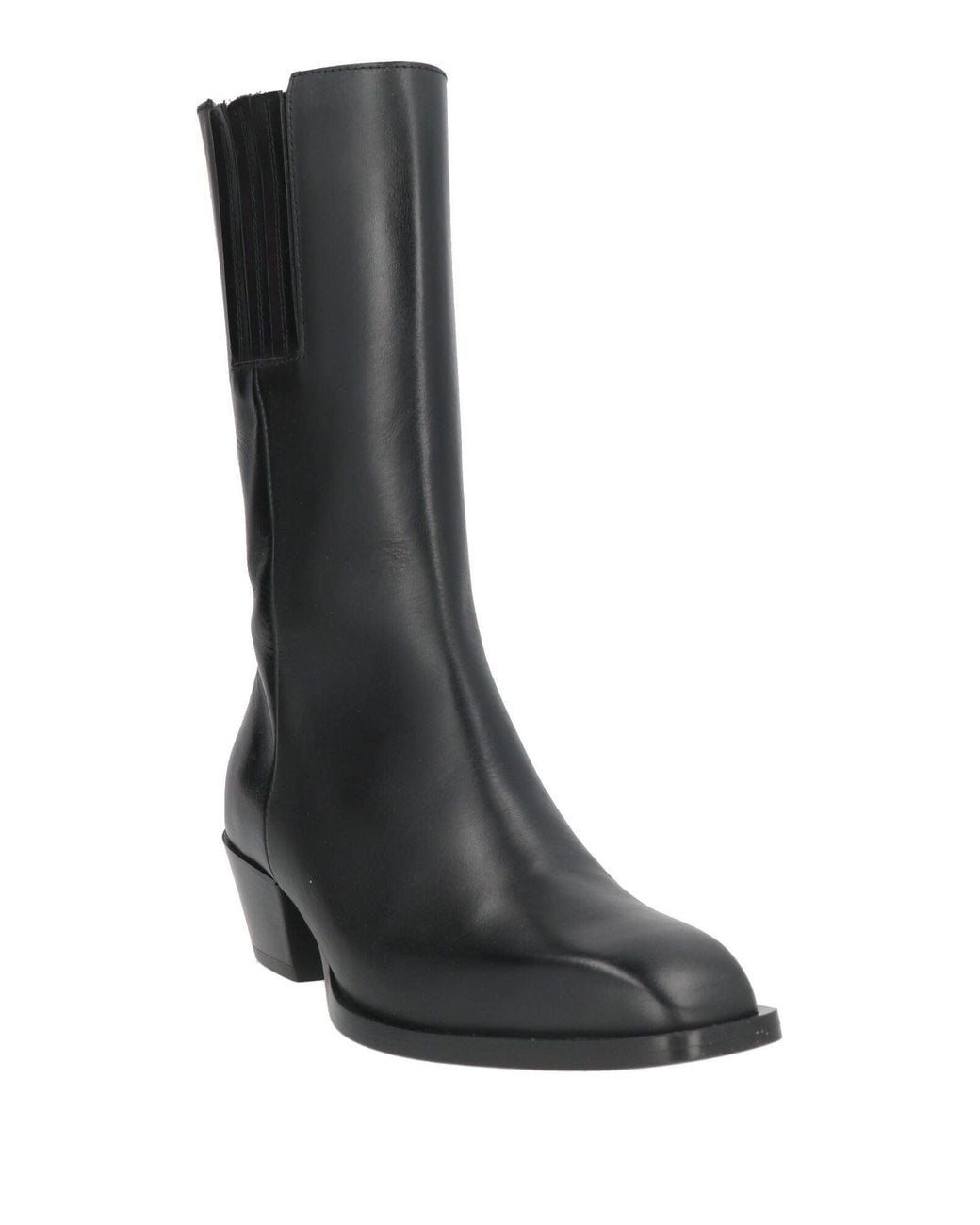 Alysi Black Ankle Boots