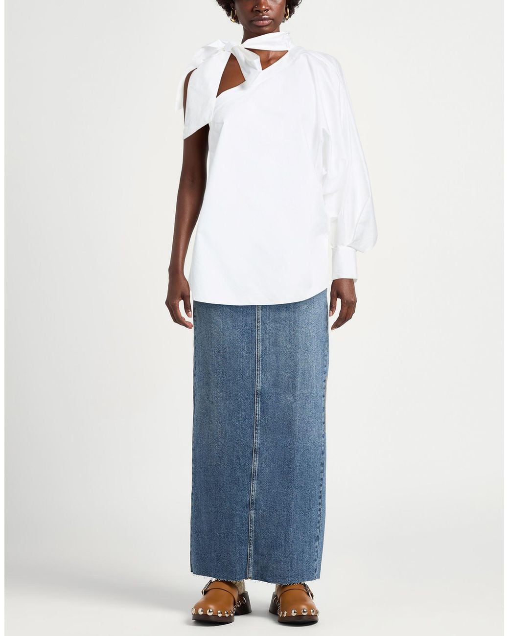 Karl Lagerfeld White Tops
