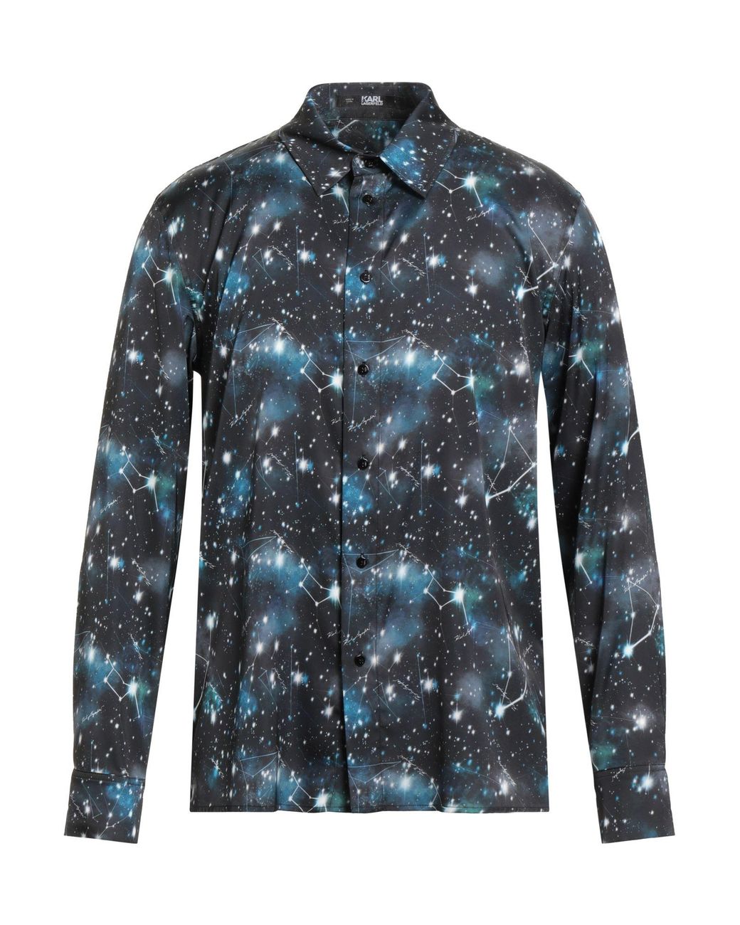Karl Lagerfeld Blue Shirt for men