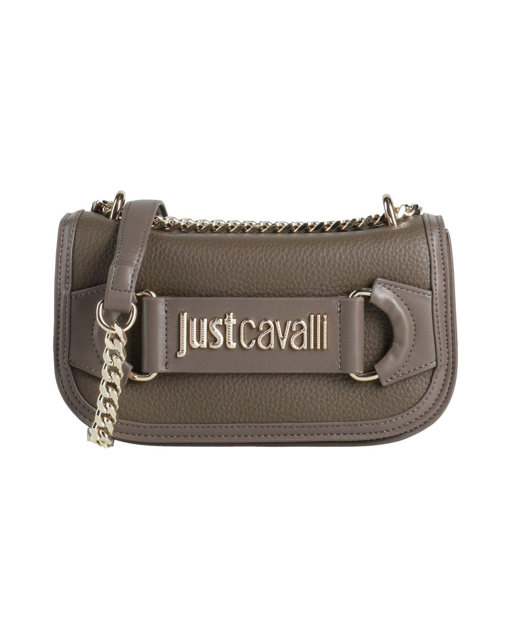 Just Cavalli Gray Cross-Body Bag