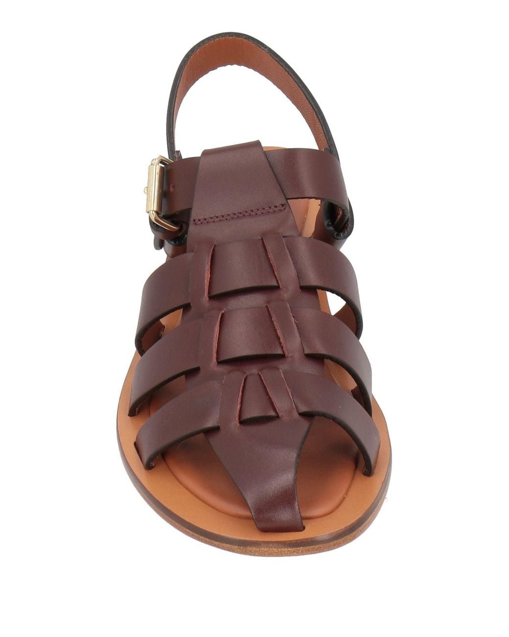 Mansur Gavriel Brown Sandals