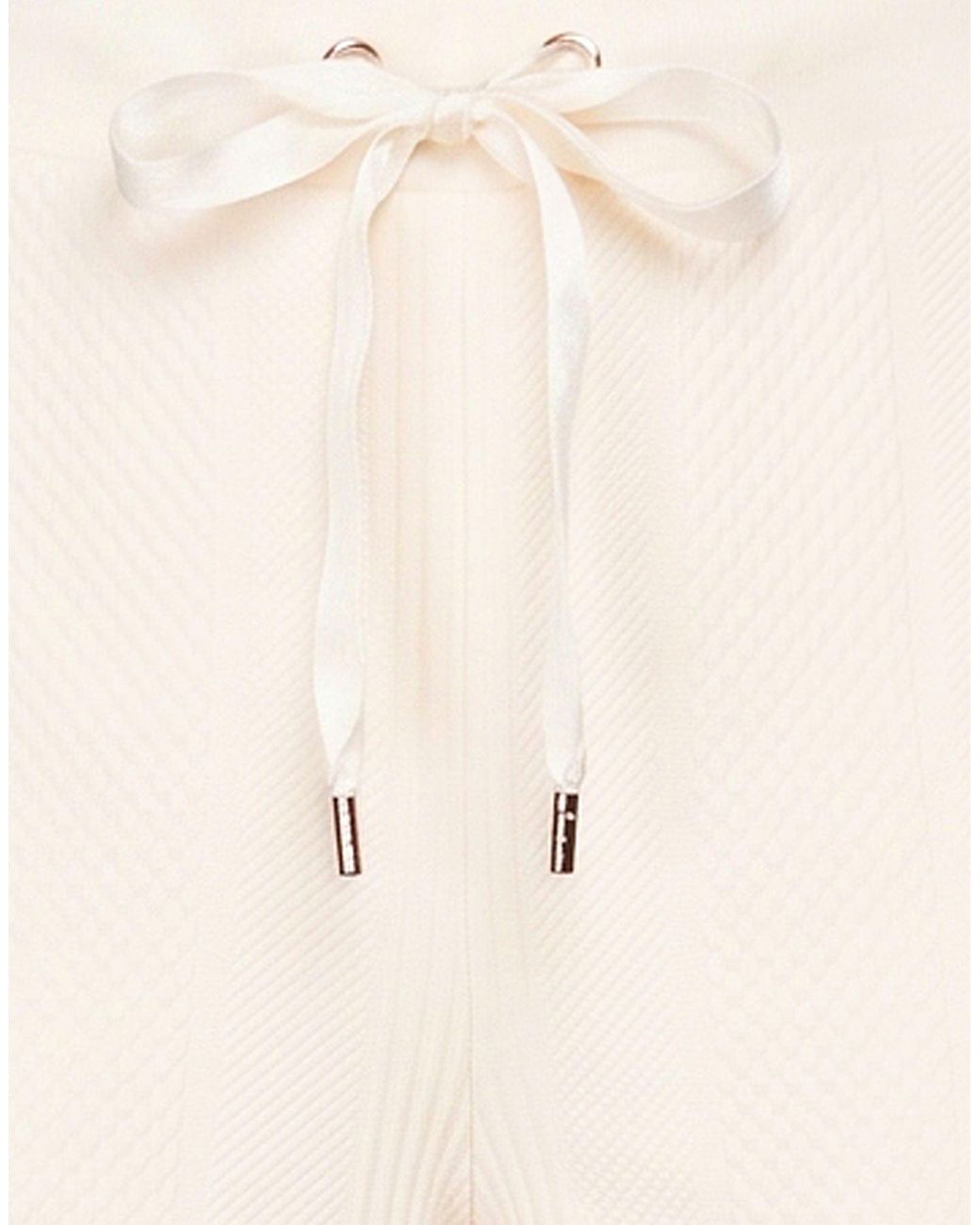 Freddy White Light Pants Polyester, Viscose, Elastane