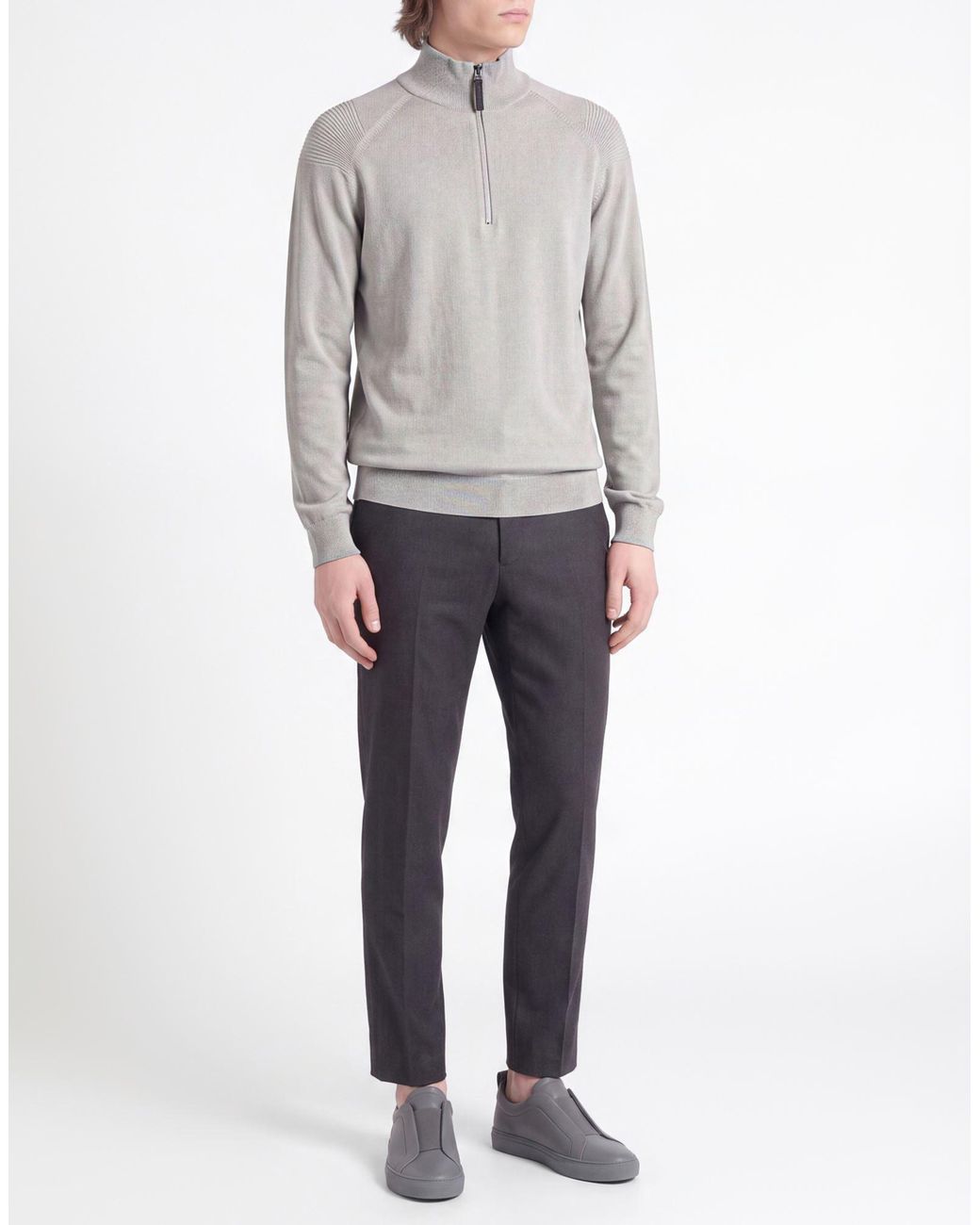 ALPHATAURI Gray Sweaters for men
