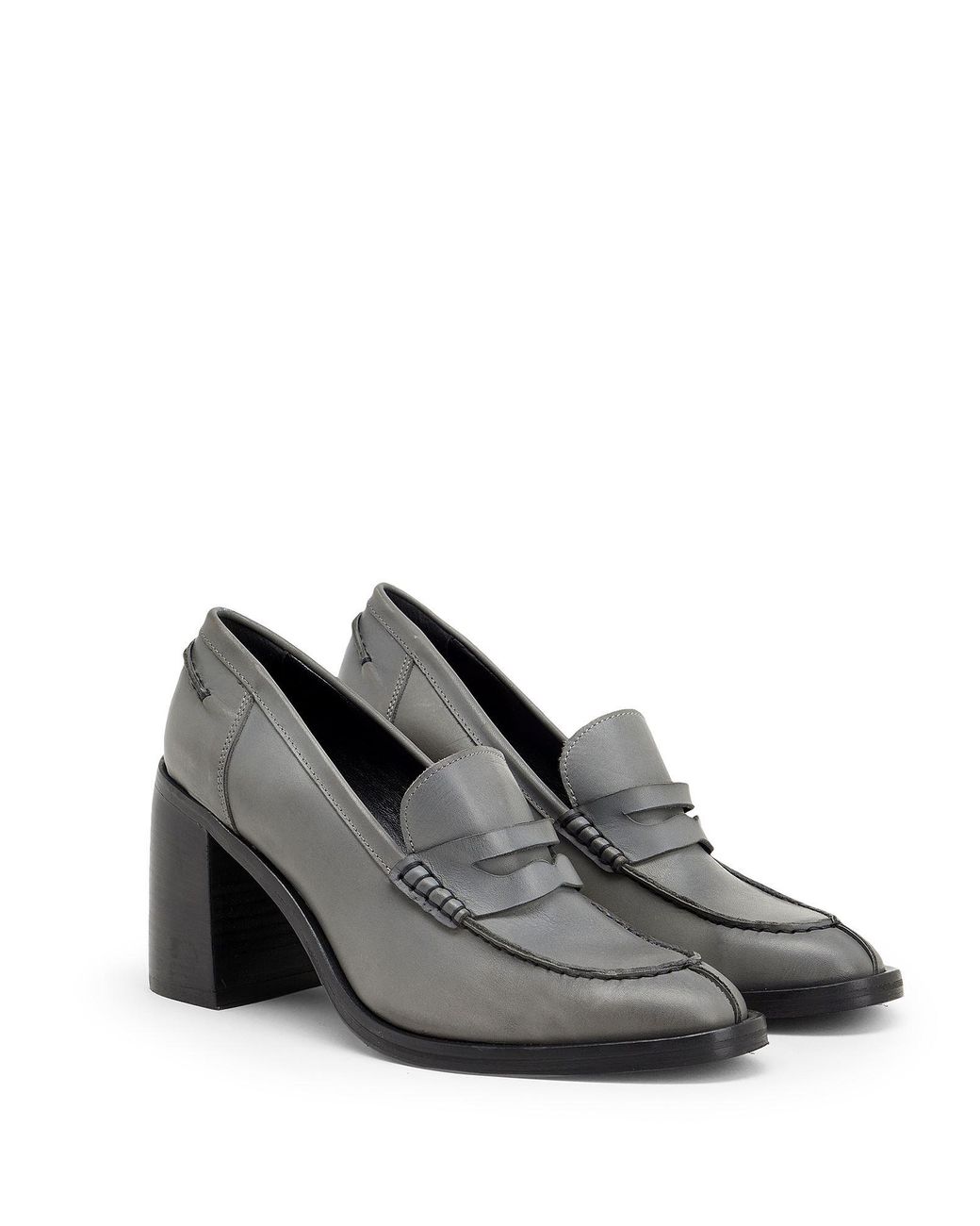 8 by YOOX Gray Loafer