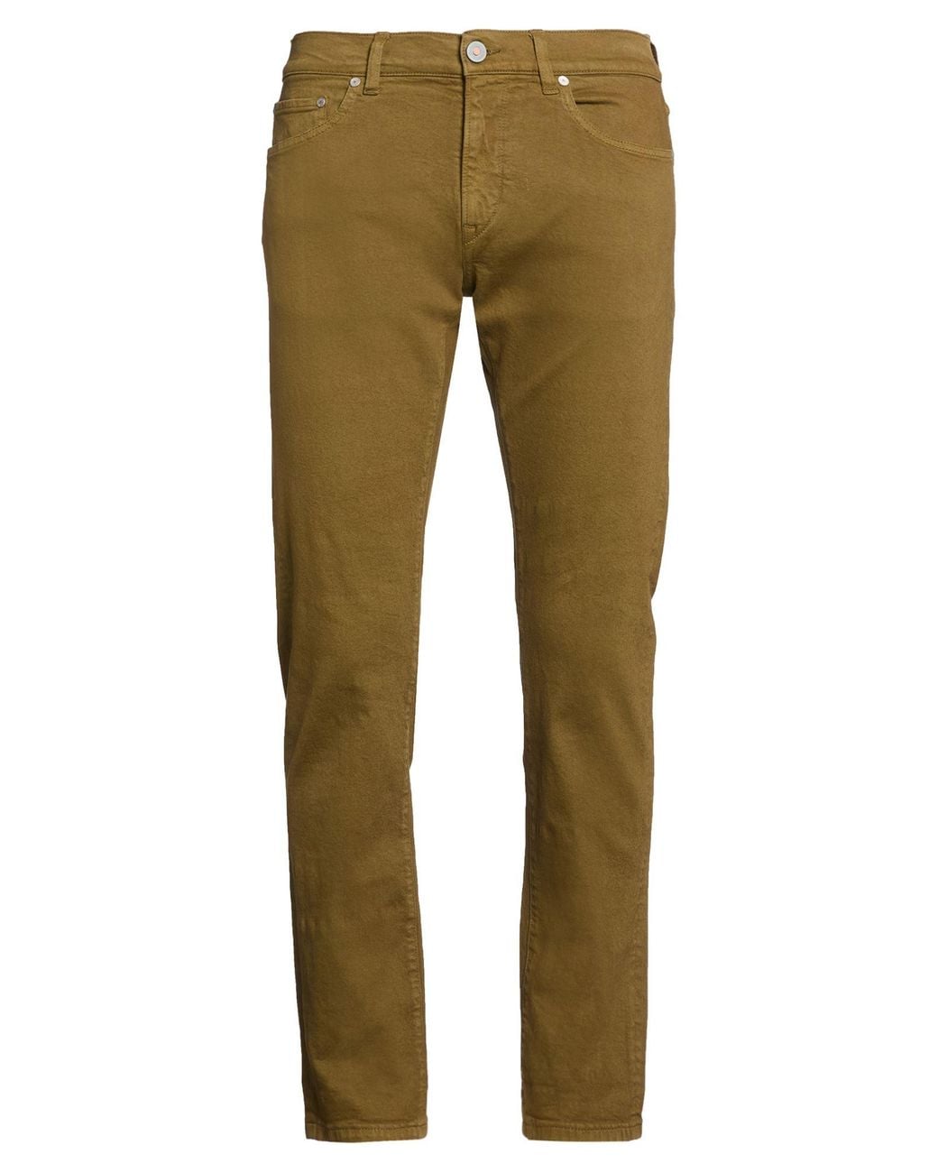 Tela Genova Green Jeans Cotton, Elastane for men