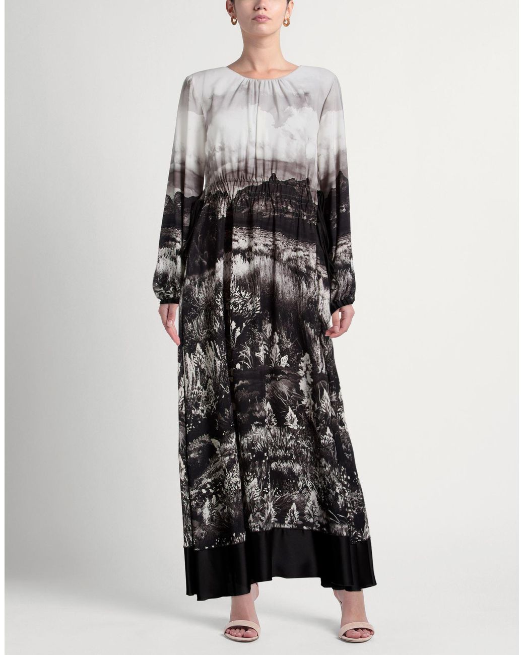 High Black Maxi Dress