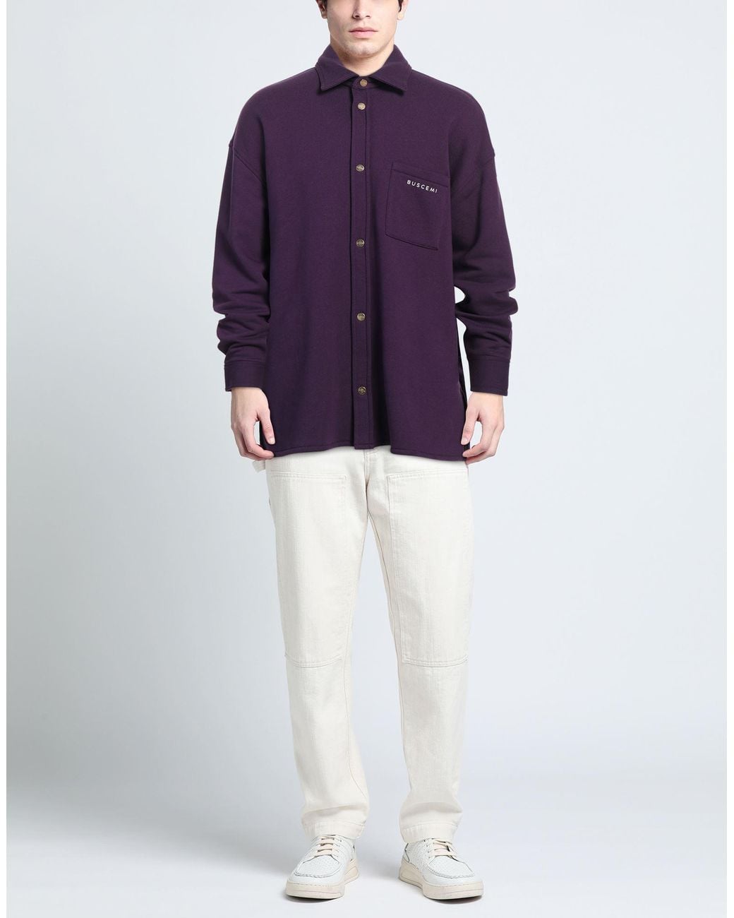 Buscemi Hemd in Purple für Herren