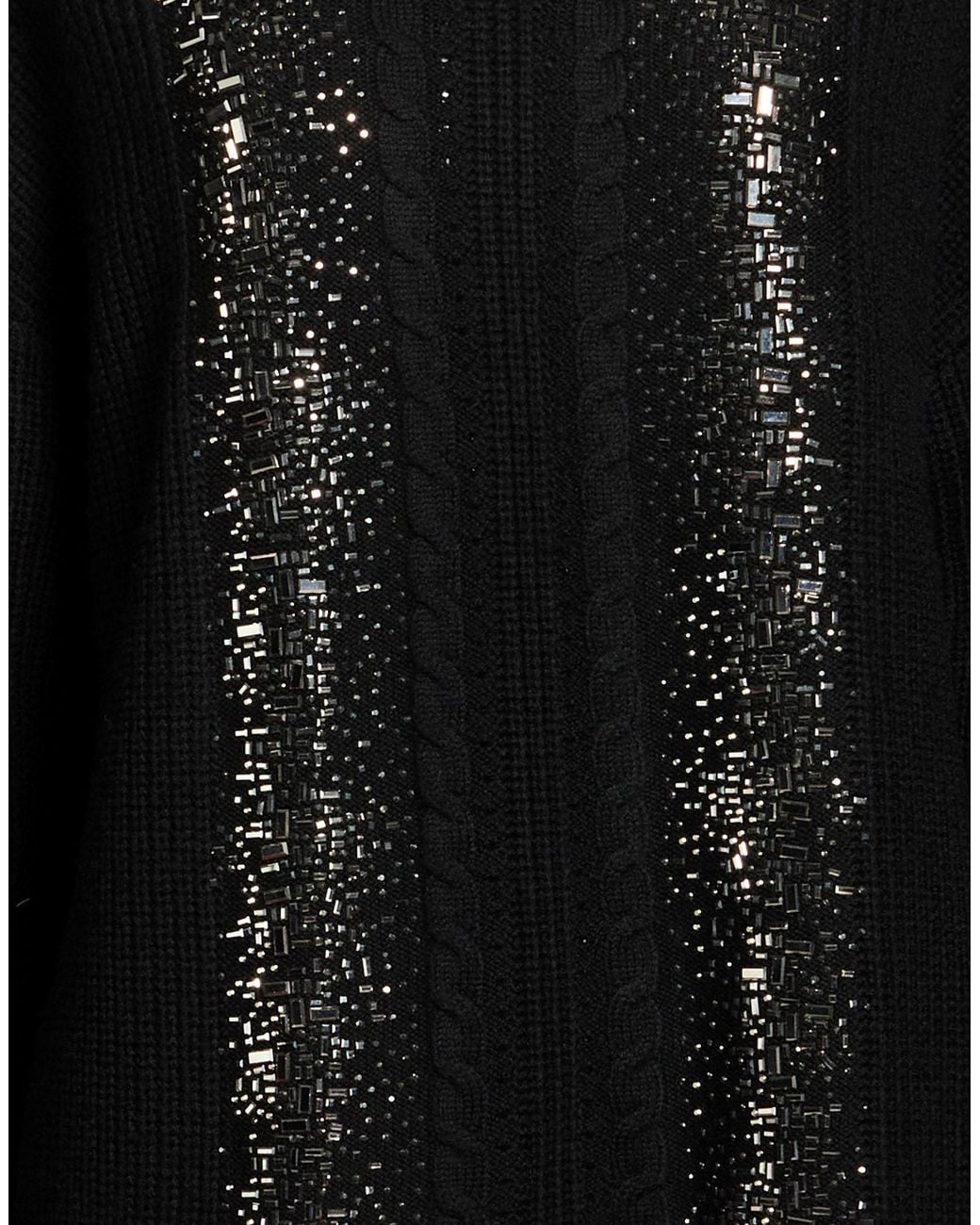 Max Mara Black Turtleneck Virgin Wool