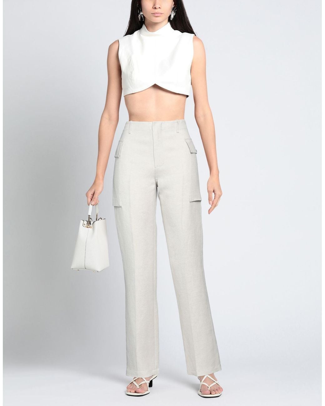 DURAZZI MILANO White Trouser