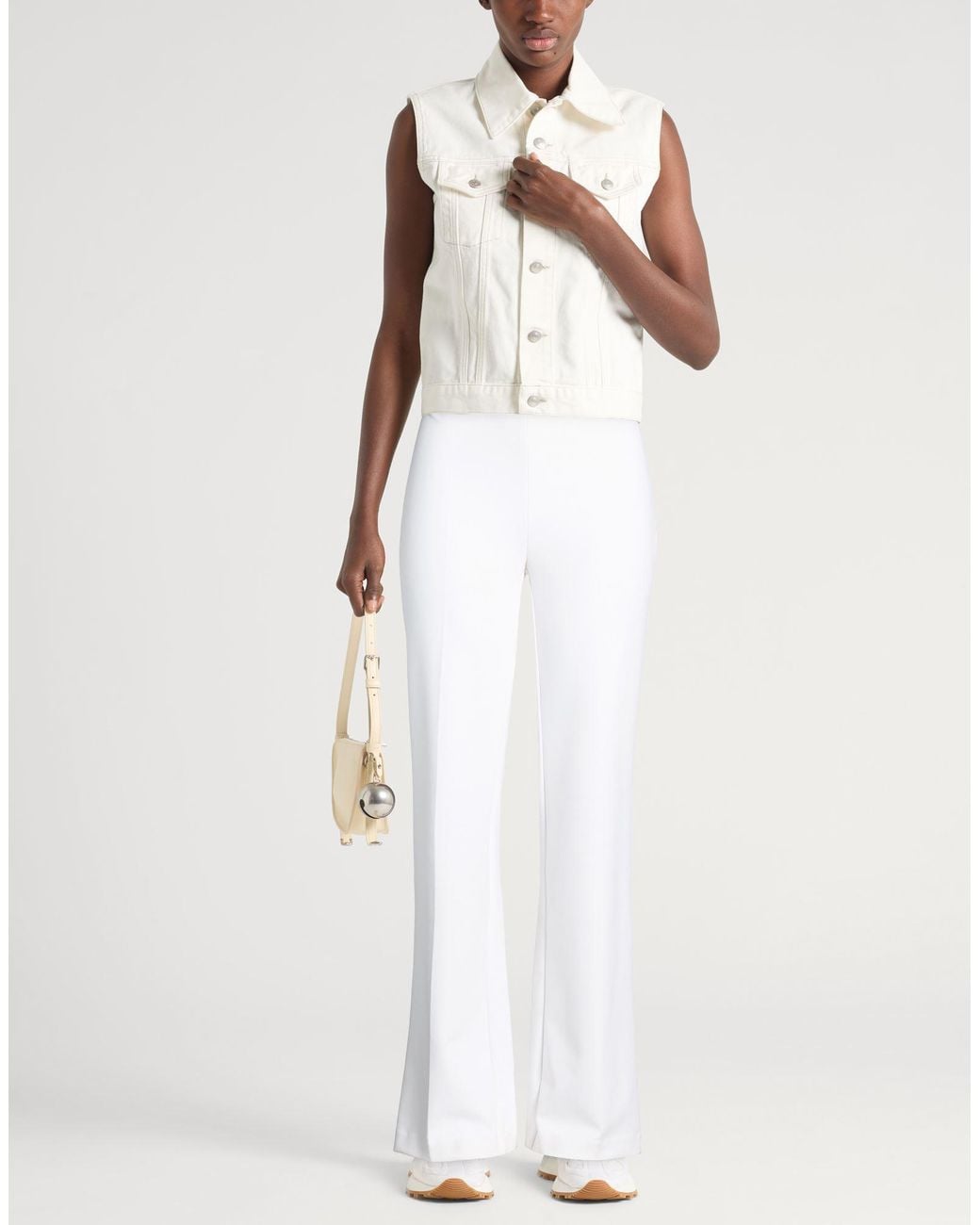Elisabetta Franchi White Pants