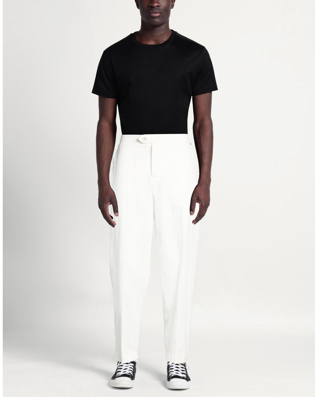MAISON CRAZY WORKER 3.2 White Trouser for men