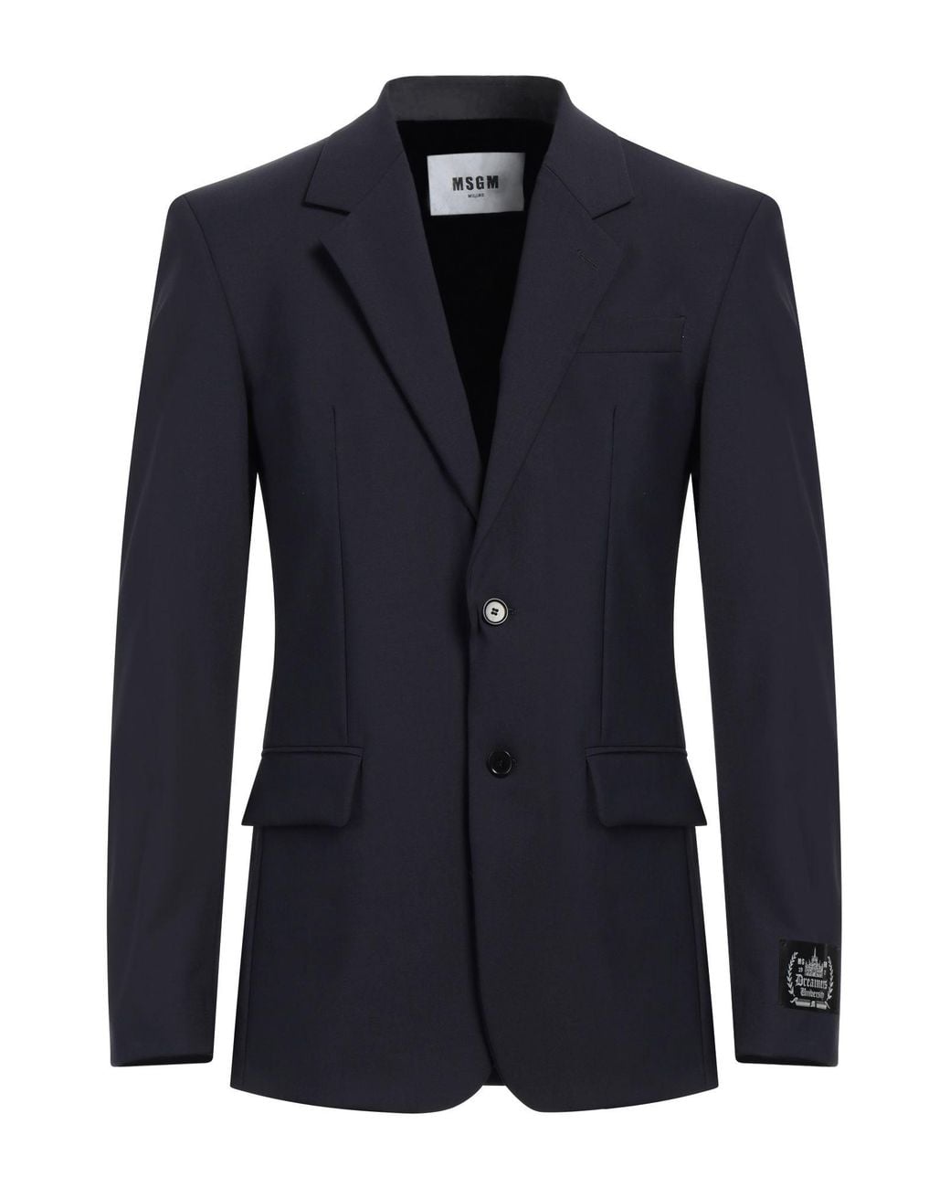 MSGM Blue Blazer for men