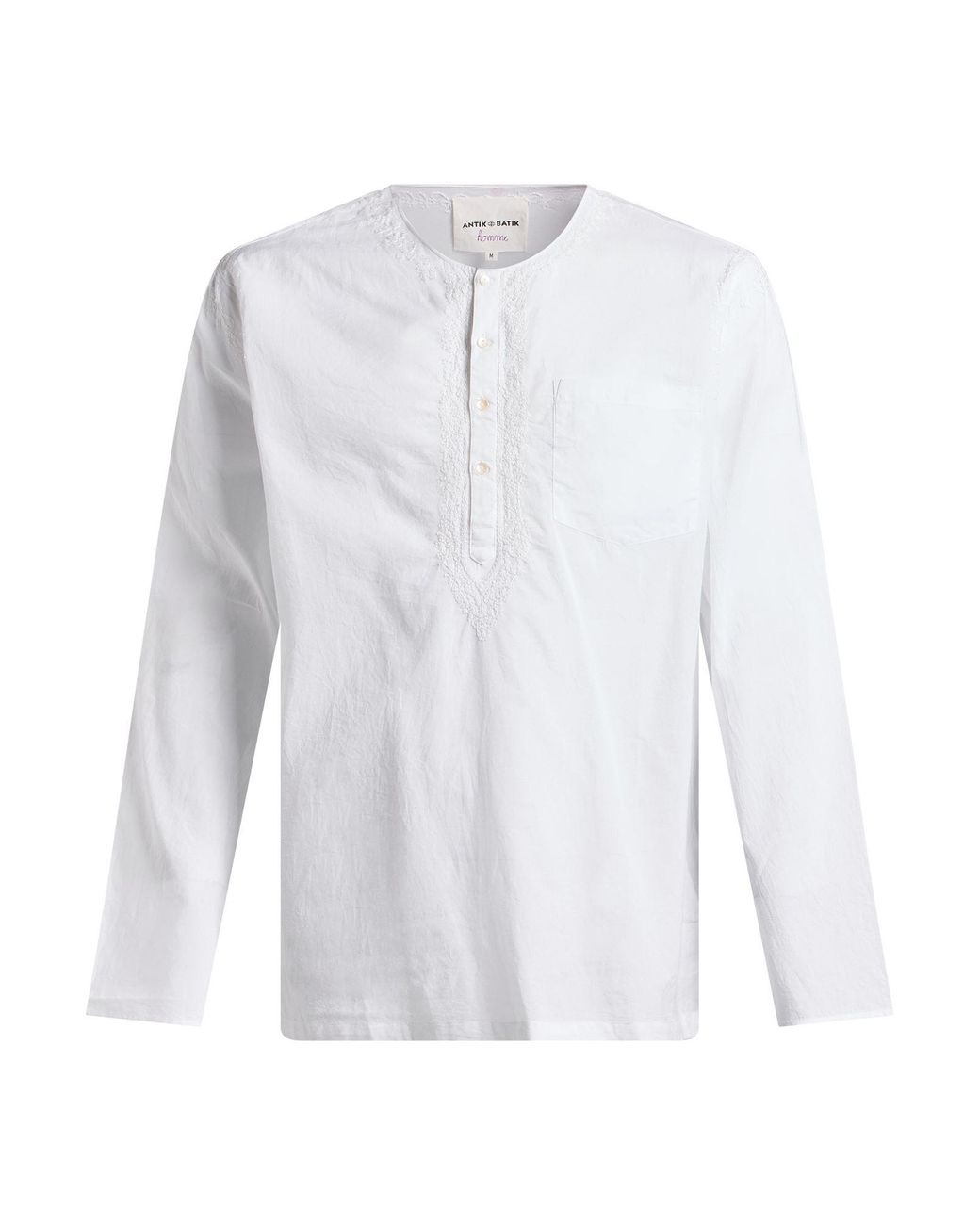 Antik Batik White Shirt for men