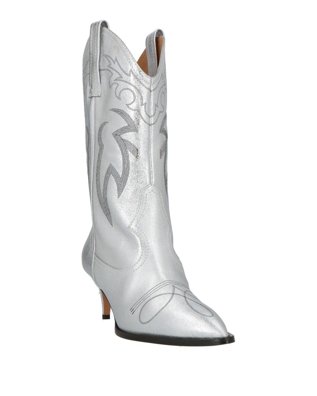 Moschino White Ankle Boots