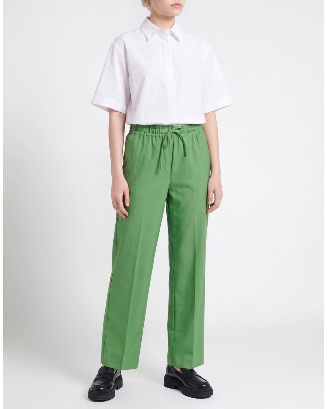 Ottod'Ame Green Trouser
