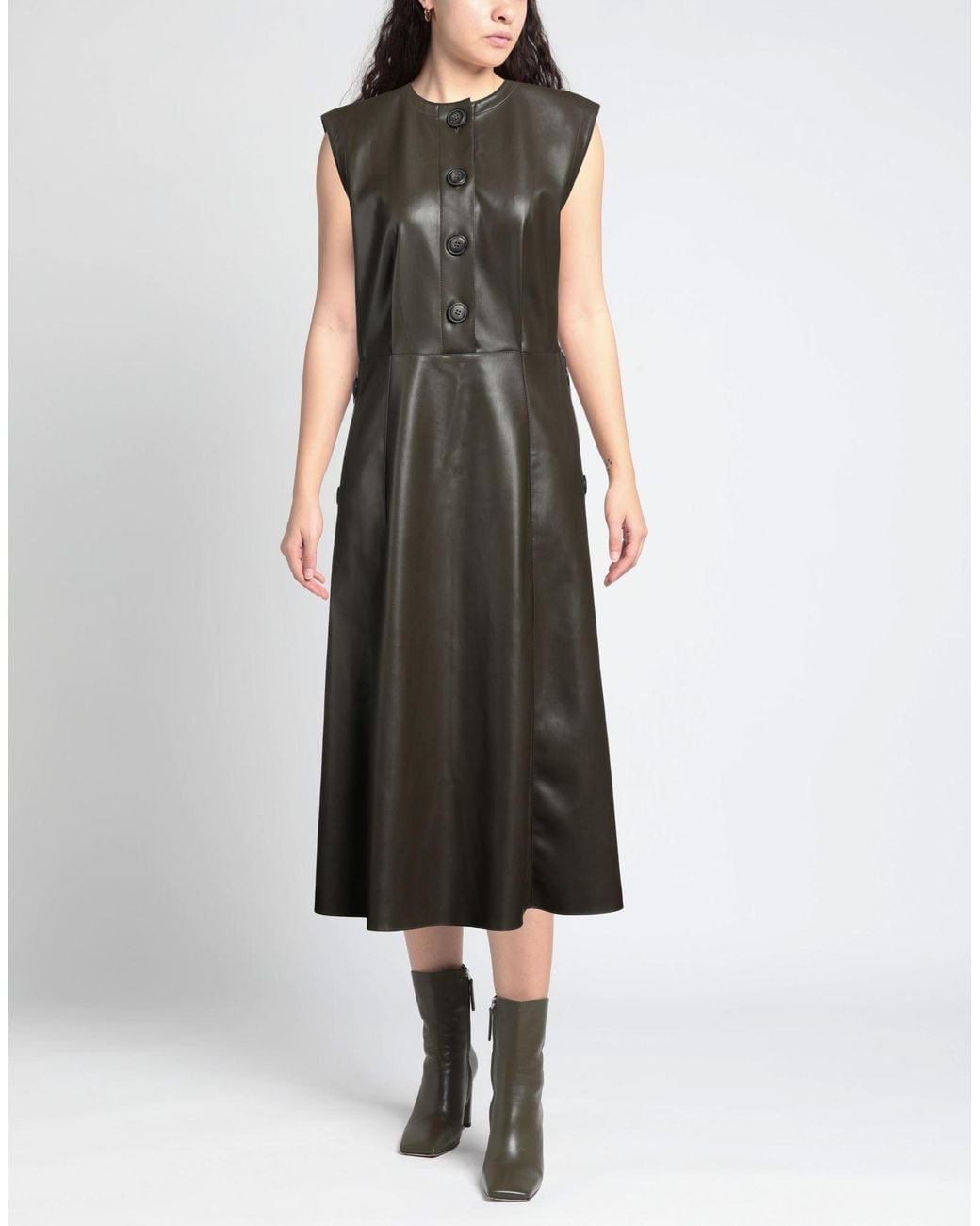 Jijil Black Midi Dress