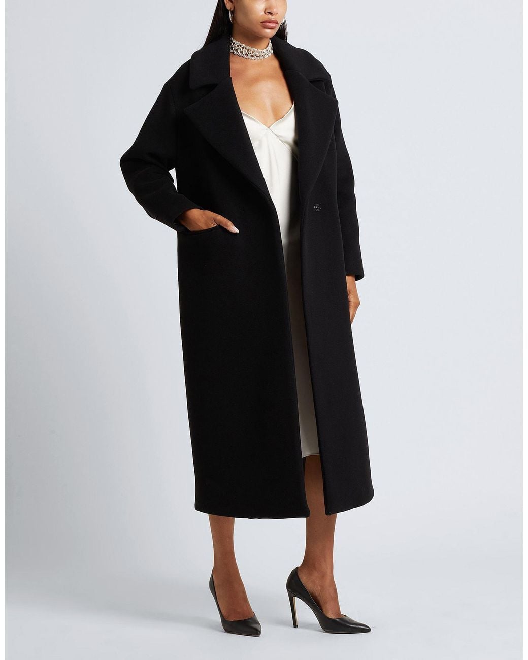 8 by YOOX Black Coat
