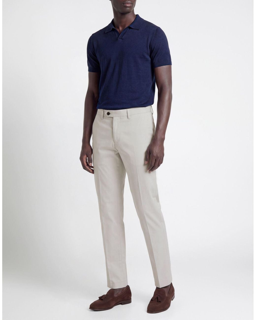 Michael Coal Gray Trouser for men