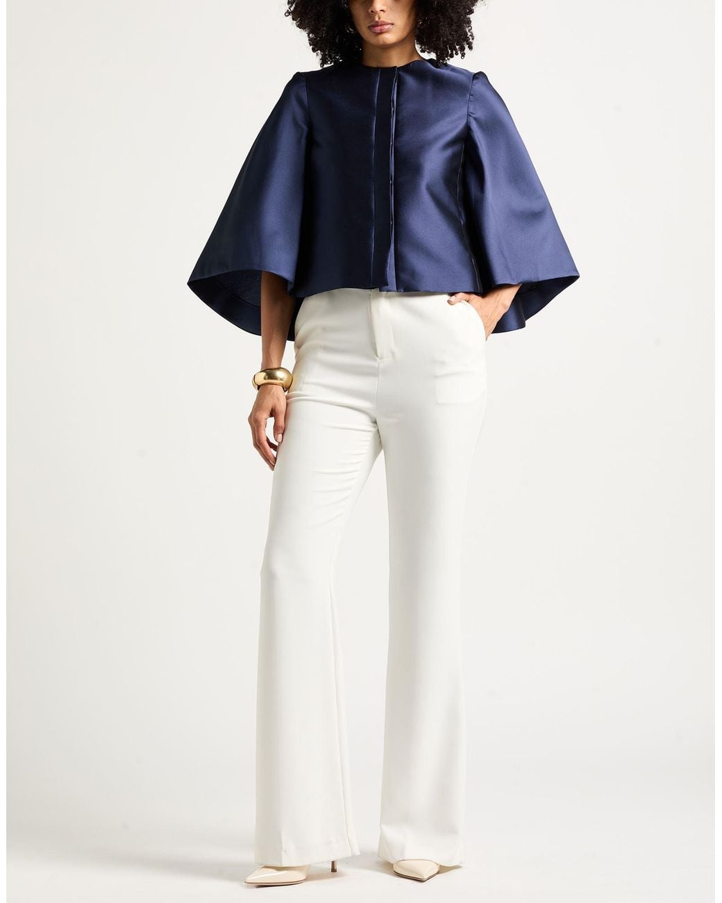 Alberta Ferretti Blue Blazers