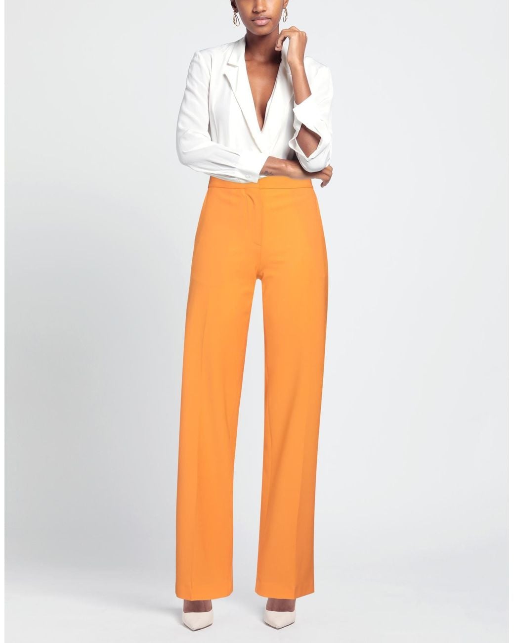 MSGM Orange Trouser