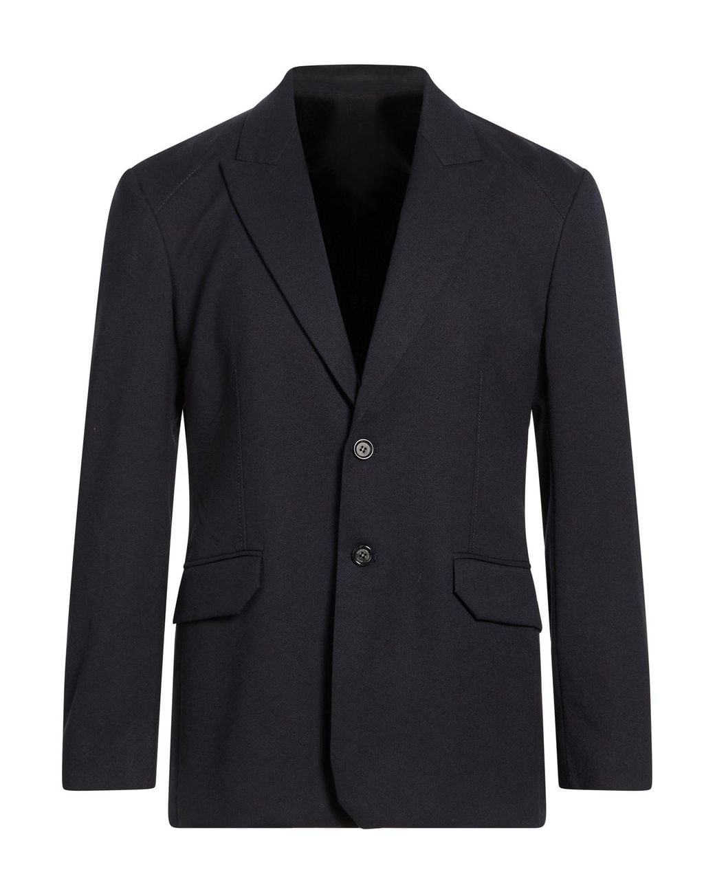 Paolo Pecora Blue Blazer Polyester, Viscose, Elastane for men