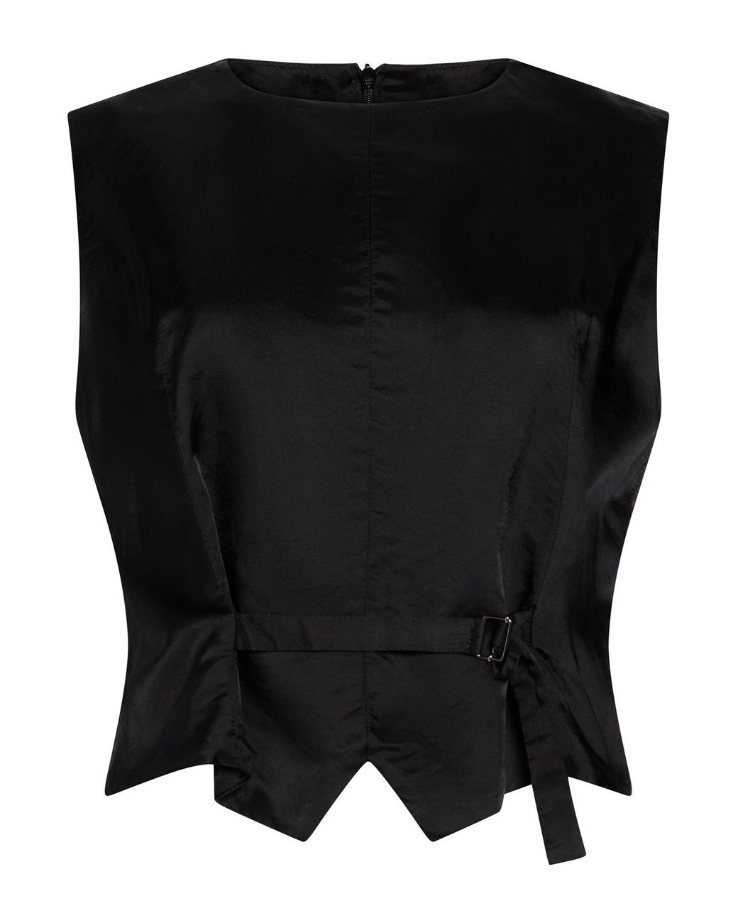 MM6 by Maison Margiela Black Top Viscose