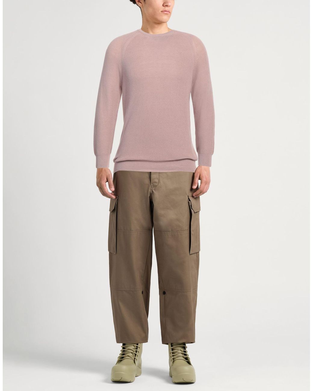 Laneus Pink Jumper for men