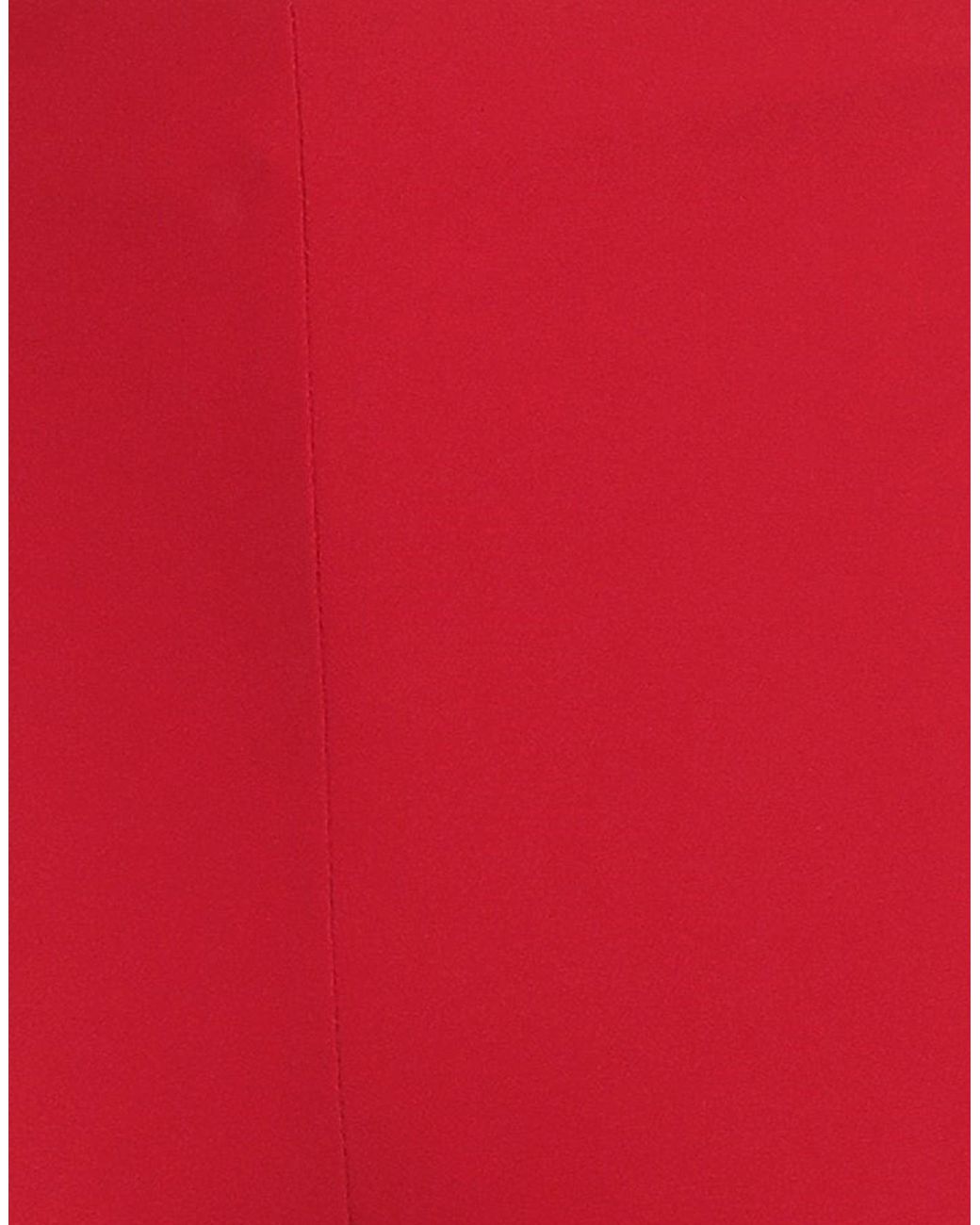 Compagnia Italiana Red Pants Polyester, Elastane