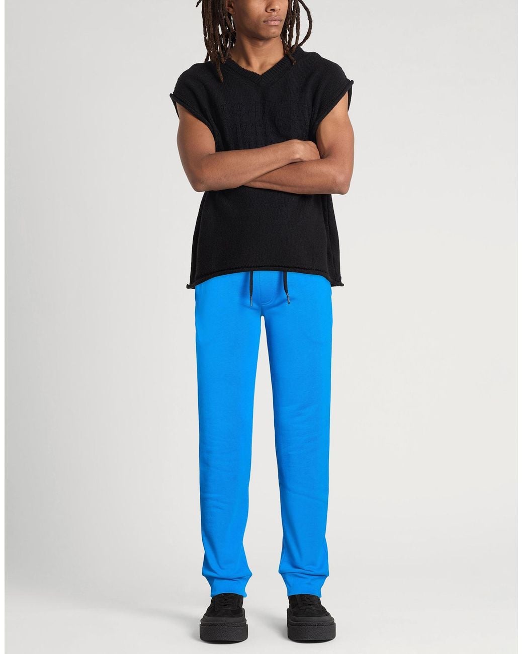 Iceberg Blue Pants for men