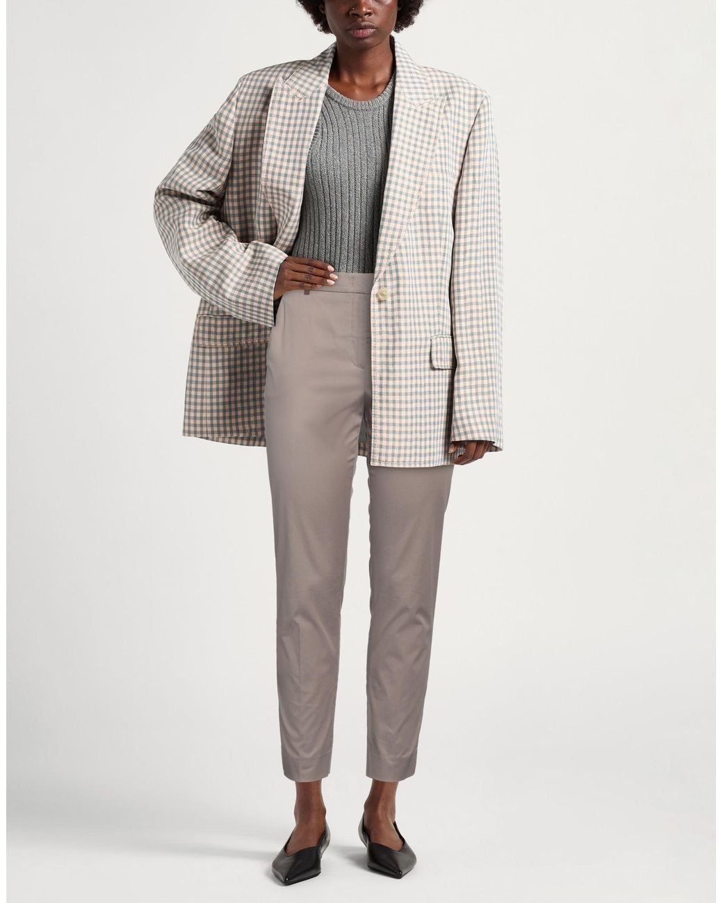 Peserico Gray Pants