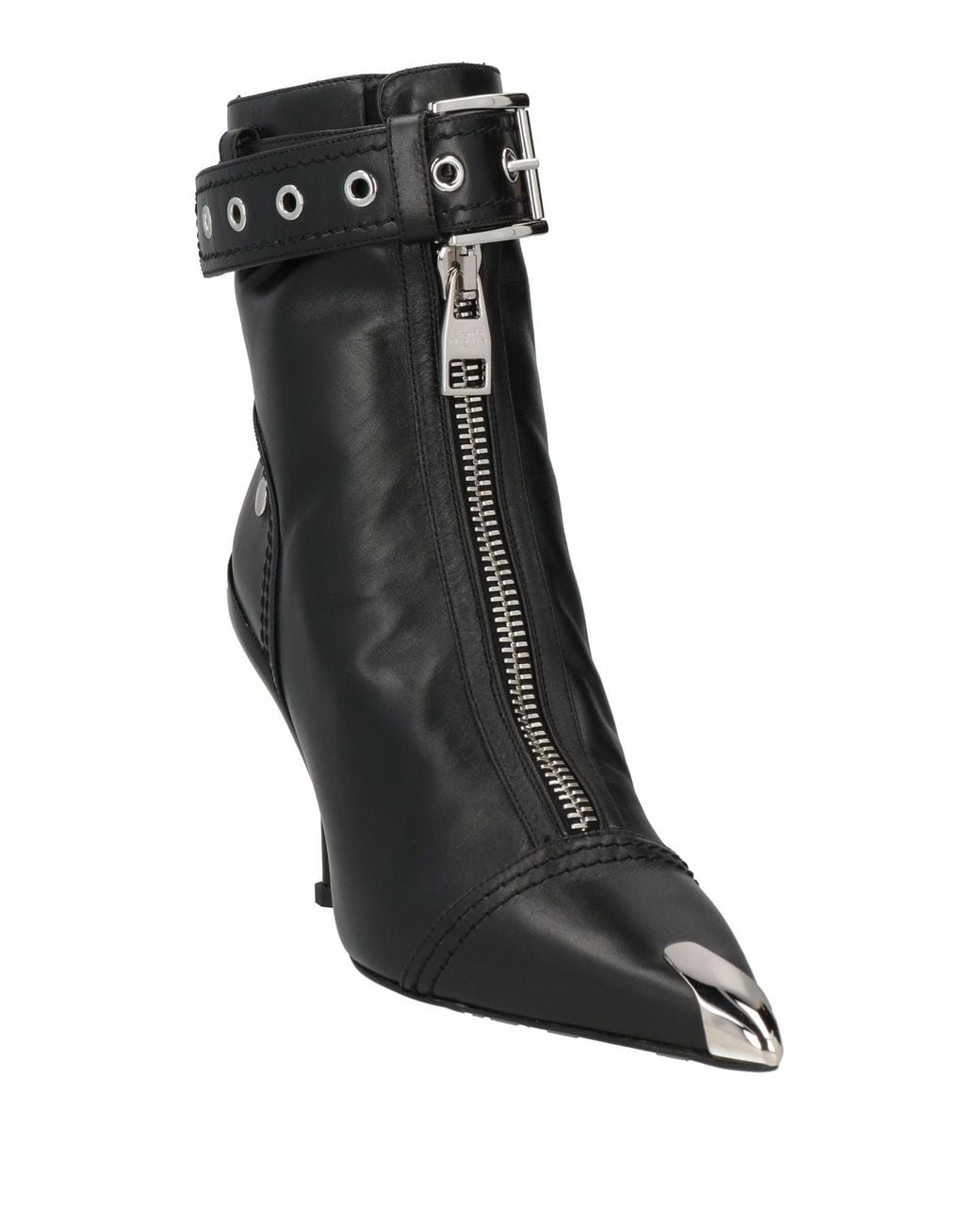 McQueen Black Stiefelette