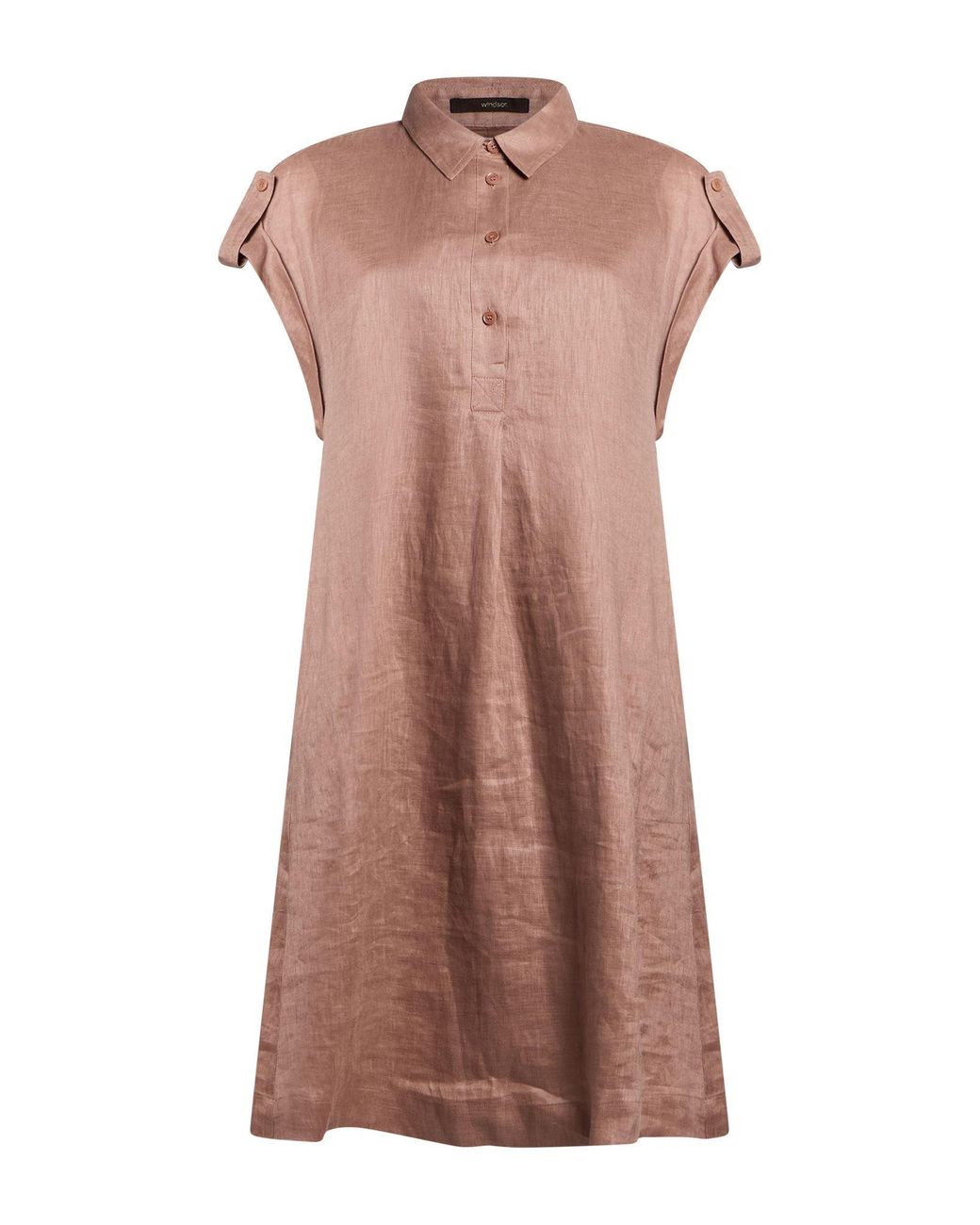 Windsor. Brown Midi Dress