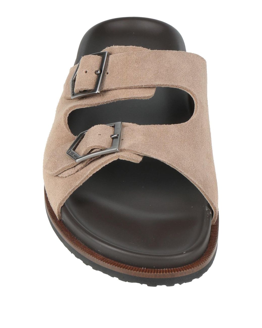 Canali Brown Sandals Leather for men