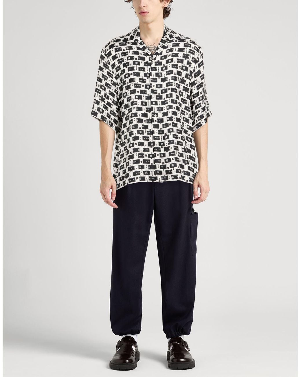Amiri White Shirt Silk for men
