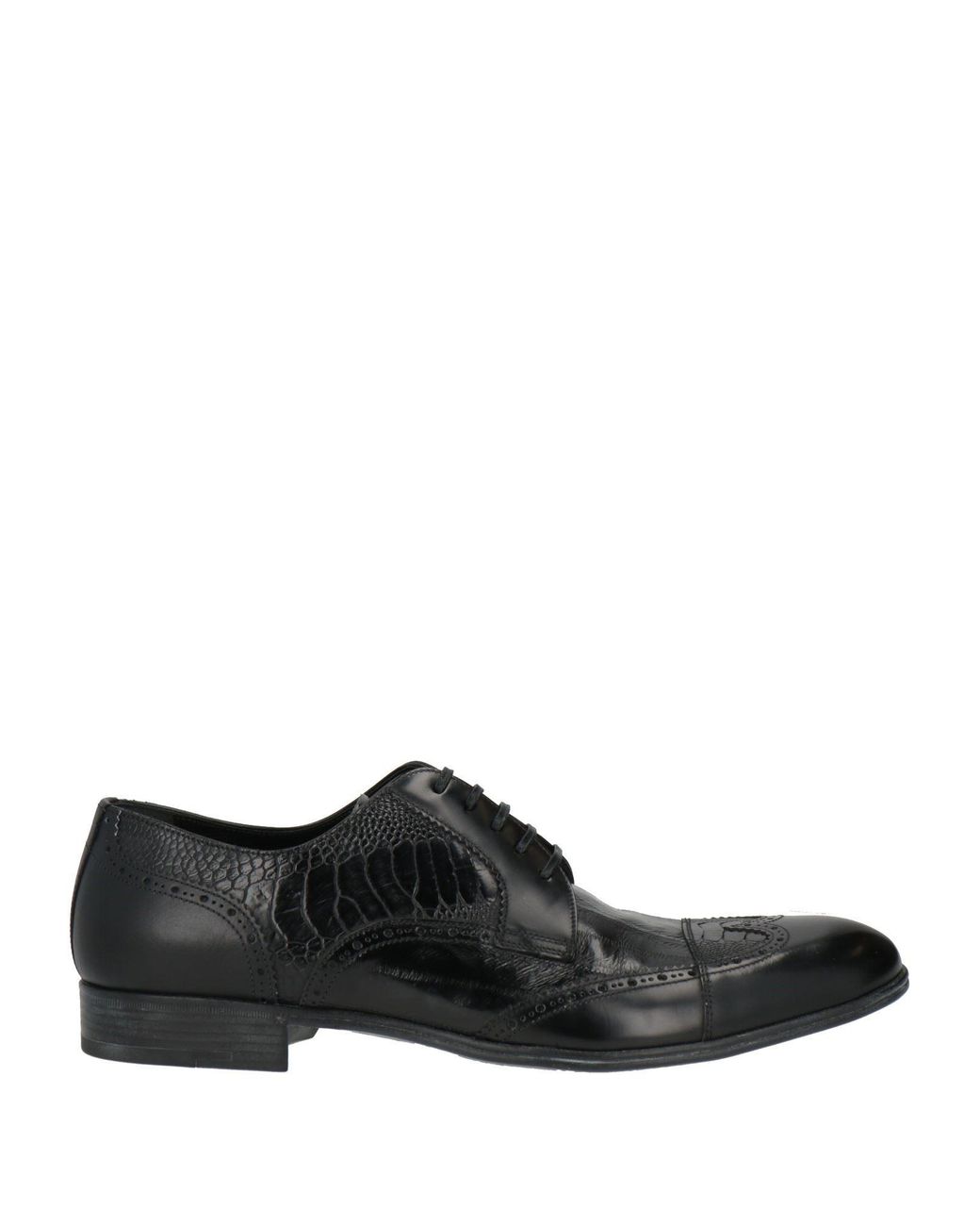 Stringate di Dolce & Gabbana in Black da Uomo